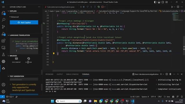 Webinar Coding Java Backend Bersama CoPilot AI смотреть онлайн