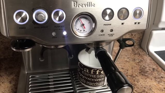 How To: Clean Breville Espresso Machine! [Clean Me] EASY & FAST! смотреть онлайн