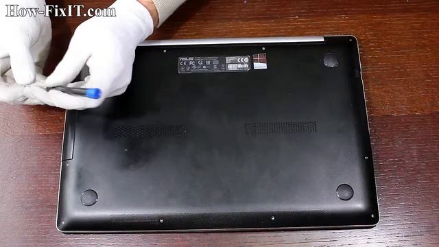 How to reassemble laptop Asus N550 смотреть онлайн