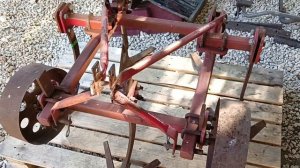 Минитрактор КМЗ-012 главное орудие картофелевода.