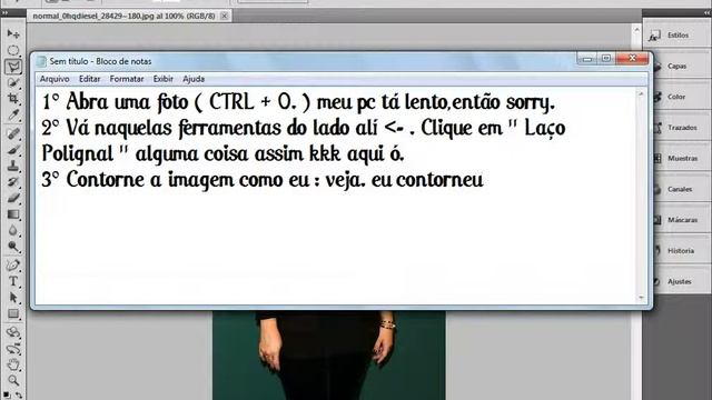 Tutorial - PNG No PhotoShop #1. смотреть онлайн