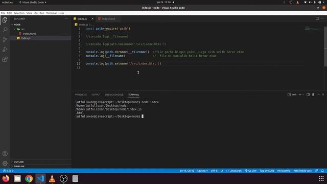 Nodejs 4-dars path module смотреть онлайн