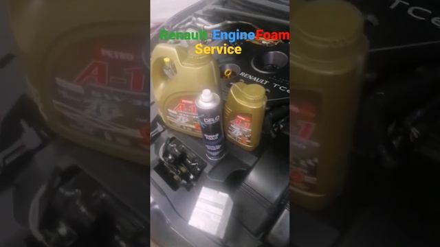 Renault engine foam service #tutorial #petromin #viral #renault #shortvideo #short смотреть онлайн