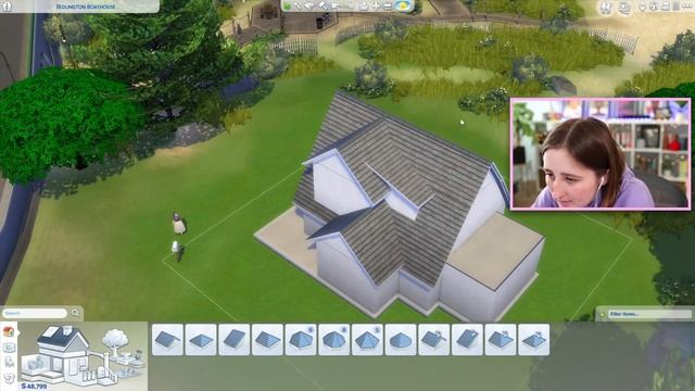 Building a new Rags to Riches house in The Sims 4! (3/8/21) смотреть онлайн