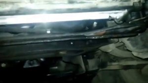 Замена радиатора Mercedes W221