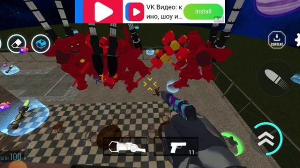 Sandbox in space первый заход