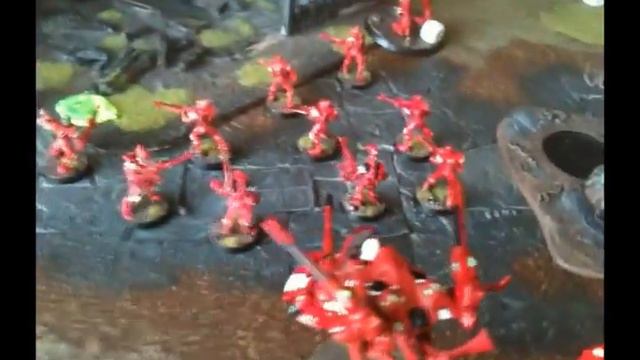 Game #1: Eldar (6th Ed) vs Marines Tourney report смотреть онлайн