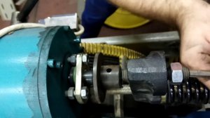 Регулировка тормозных колодок лебёдки ЕПМ