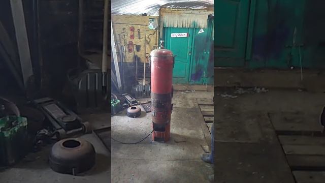 Печь коптильня из газового баллона смотреть онлайн