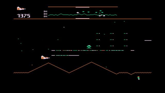 ❤Вторжение пришельцев в "Defender"❤ #Atari 8-bit 400/800. 60fps! Game by Williams Electronics,1982. смотреть онлайн