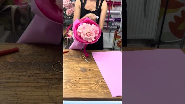 Как собрать букет из французской розы за 700₽ букет -комплимент .Стильно и вкусно ??? смотреть онлайн