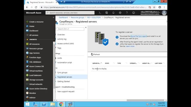Azure File Sync смотреть онлайн