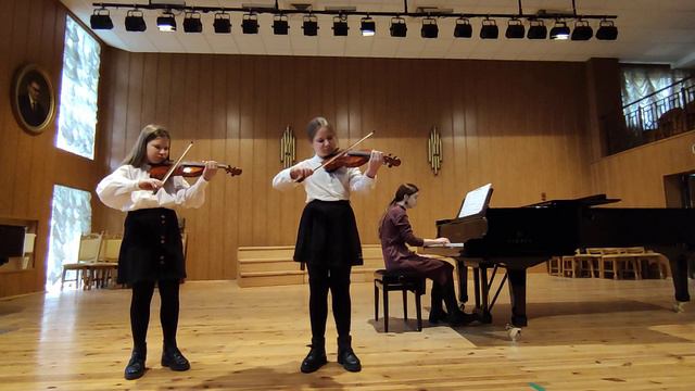 A. Вівальді. Концерт ре мінор для двух скрипок. 3 частина_Загаєцька Владислава та Загаєцька Валерія смотреть онлайн