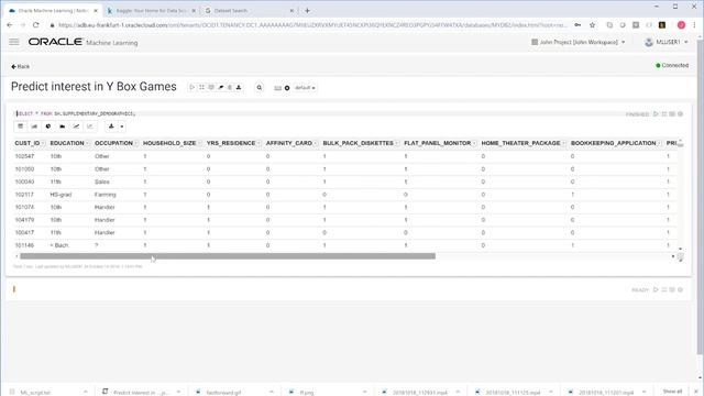 Predict which customer will buy your product with Oracle in-database Machine Learning смотреть онлайн