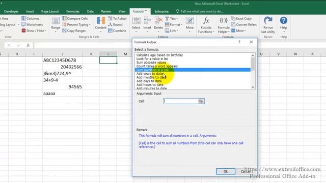 How To Sum Numbers With Commas In A Single Excel Cell? смотреть онлайн