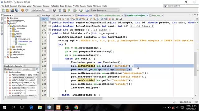 Sistema de venta en Java y MySQL, Imprimir compra смотреть онлайн