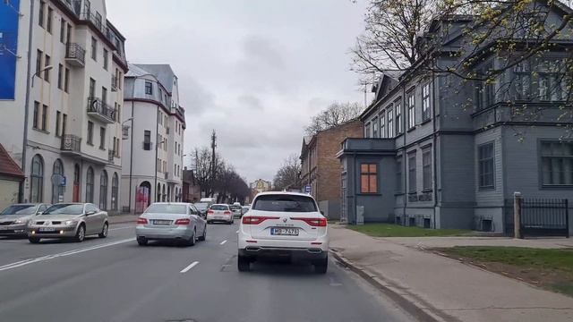 Latvia 4K. Driving in Riga. Road to Airport Riga. European city. Latvija. Braukšāna Rīgā. смотреть онлайн