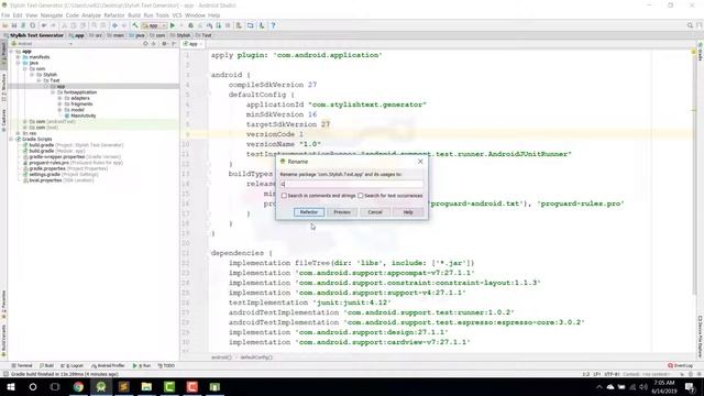 How to make Stylish Text Generator App on Android Studio with Admob Ads Free Source Code смотреть онлайн