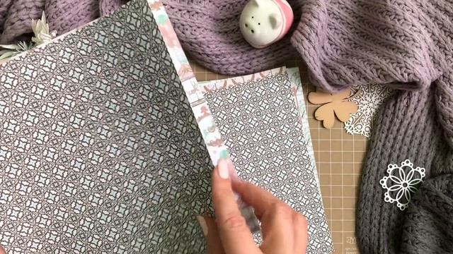 Скрапбукинг: обзор бумаги от "Скрап Мир" смотреть онлайн