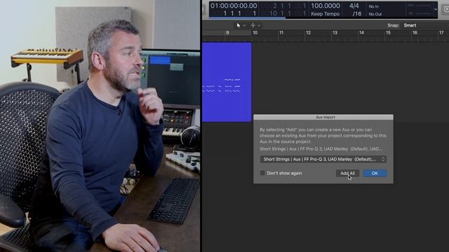 Logic Pro Tips: Import From Another Project смотреть онлайн