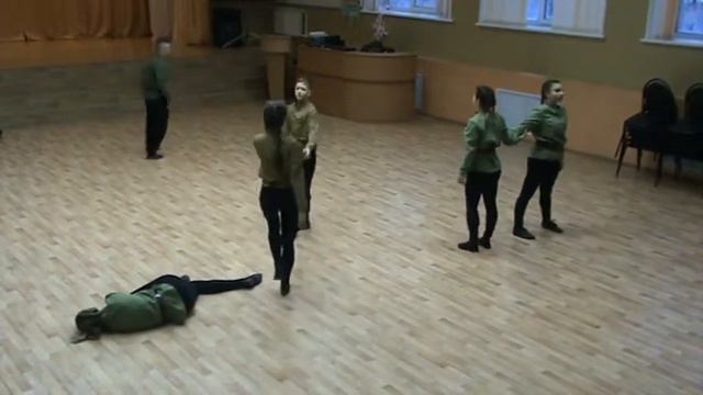 Студия хореографических миниатюр "Выкрутасы" "Темная ночь" смотреть онлайн
