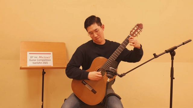 10th Int. Martinez Guitar Competition Iserlohn 2021, 1st Round - Junghyun Park смотреть онлайн