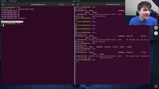 docker run: always use --rm! (beginner - intermediate) anthony explains #151 смотреть онлайн
