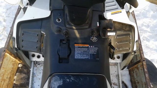 Yamaha Viking, установка датчика температуры ЦИТД-3 смотреть онлайн