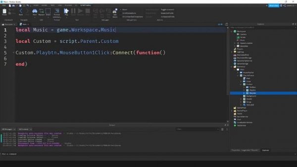 How to script a music playlist gui! (Roblox Studio)