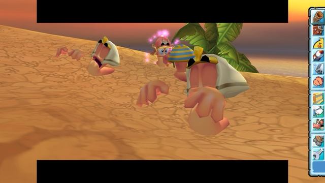 Прохождение Игры Worms Forts Under Siege Часть 1 смотреть онлайн