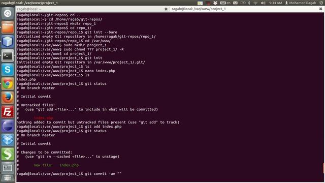 Git Remote Server & Local Sever смотреть онлайн