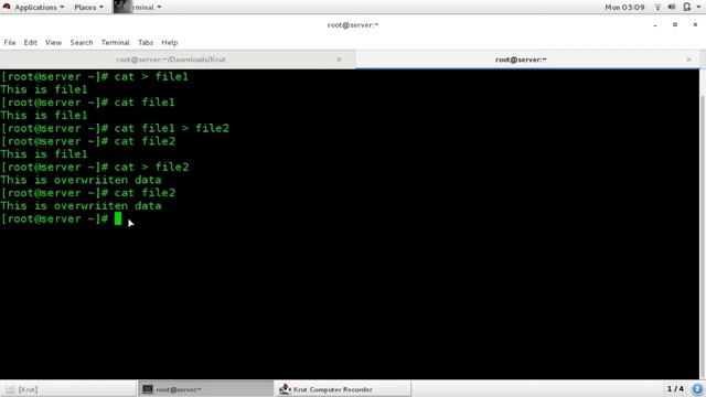 2. Linux - file create, copy, content transfer using "cat" commands смотреть онлайн
