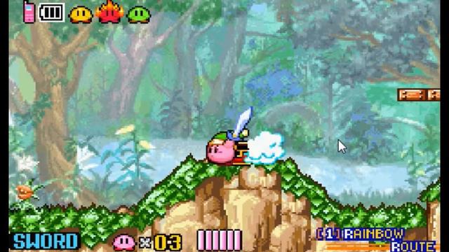 Kirby amazing mirror смотреть онлайн