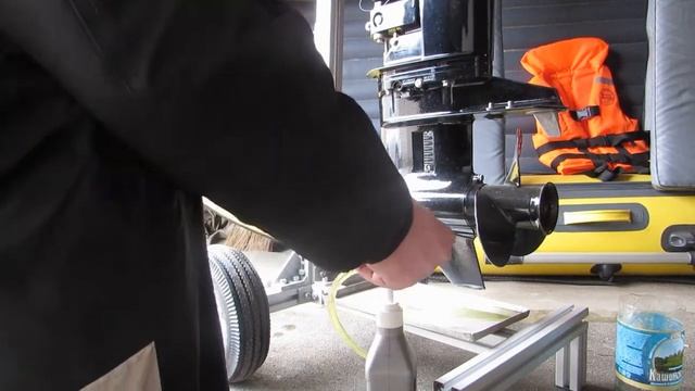 Меркури 9,9M 247СС Замена масла в редукторе ПЛМ смотреть онлайн