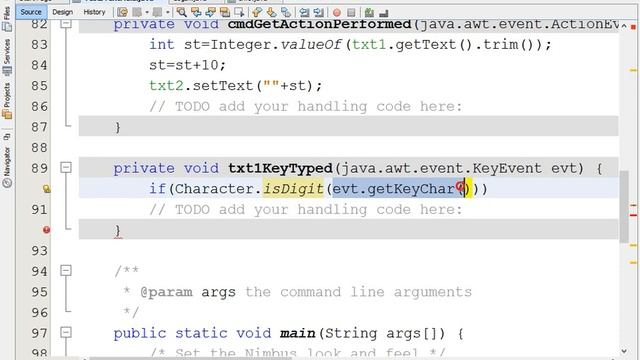 How to use JTextField In Java Part1 - Java tutorial смотреть онлайн
