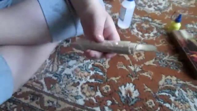 Нож из картона и канцелярского лезвия !!! смотреть онлайн