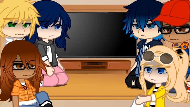 Miraculous Reacts to Shadybug and Claw Noir// MLB// [Angst] смотреть онлайн