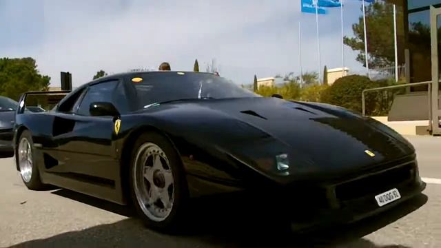 Black Ferrari F40 Sound! (720p HD)