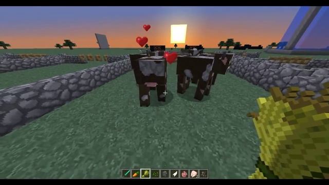 Minecraft:"Размножение животных"-как?и чем? смотреть онлайн