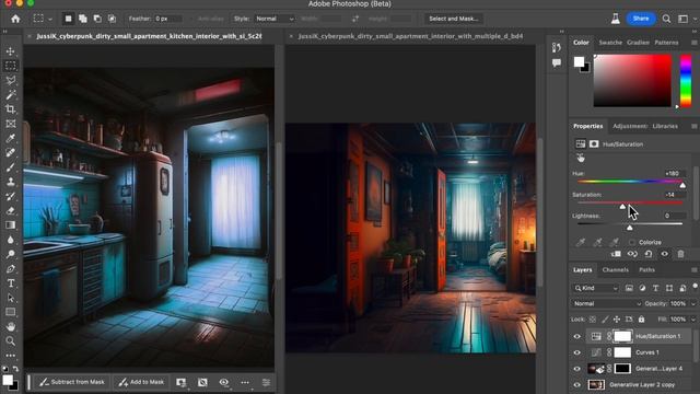 PhotoshopAI + Midjourney смотреть онлайн