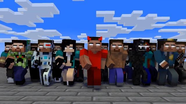 HEROBRINE 100 SKINS - MINECRAFT смотреть онлайн