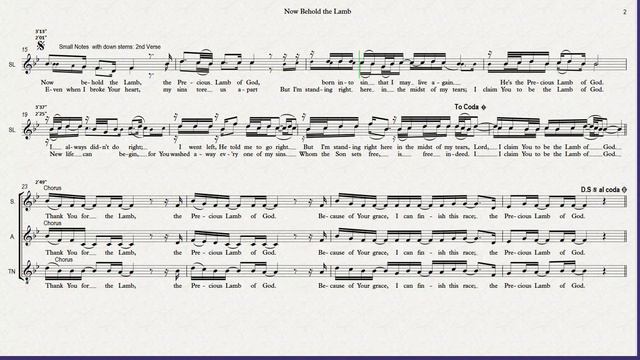 Now Behold the Lamb (Balanced Vocals Version) смотреть онлайн