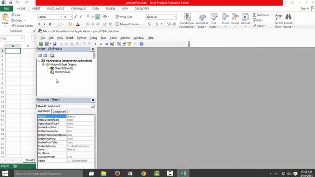 How to protect your VBA Code | Excel VBA Tips n Tricks # 5 смотреть онлайн