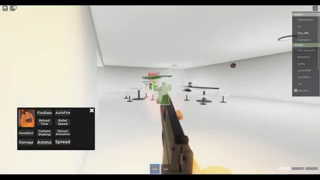Roblox Zombie lab Script - OP GUN MOD смотреть онлайн