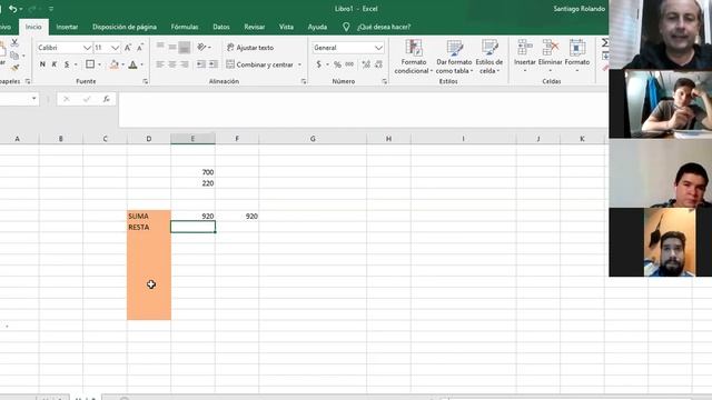 Clase 1 de Excel 16-4-20 смотреть онлайн