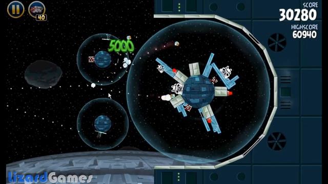 Angry Birds Star Wars - Death Star 2-37 - Walkthrough 3 Star