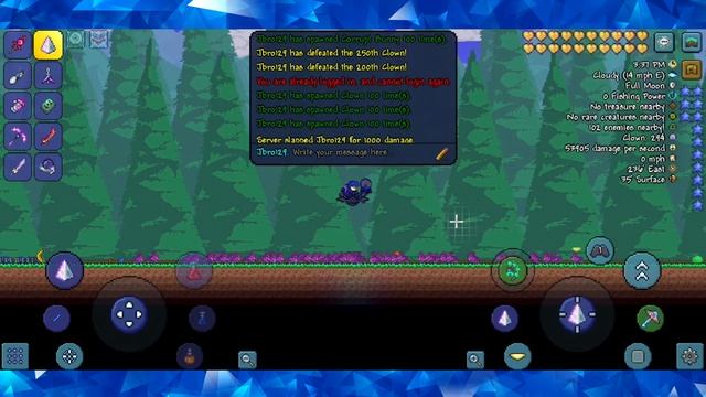 Too Many Moonlords!! - Terraria Mobile 1.3 TShock Fun смотреть онлайн