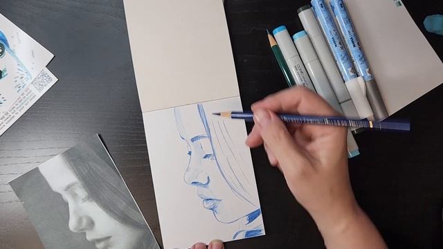 Copic и Holbein смотреть онлайн