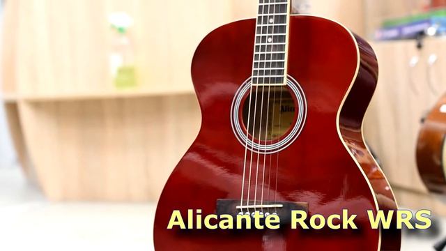 ALICANTE ROCK WRS акустическая гитара смотреть онлайн
