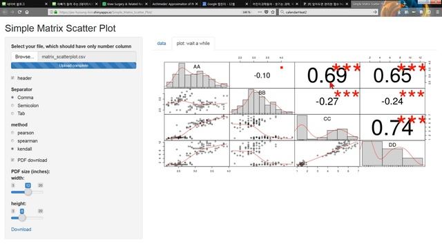 아빠가 들려 주는 [데이터시각화] Simple Matrix Scatter Plot смотреть онлайн